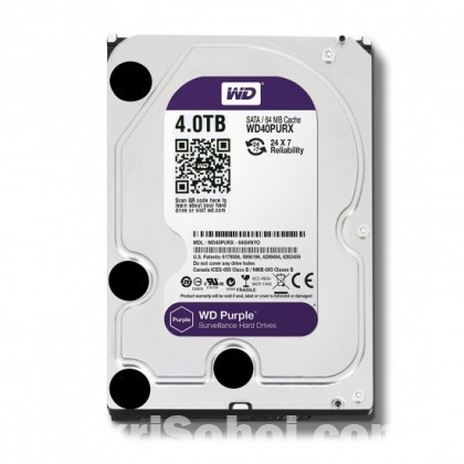 Western Digital 4TB Purple Surveillance HDD